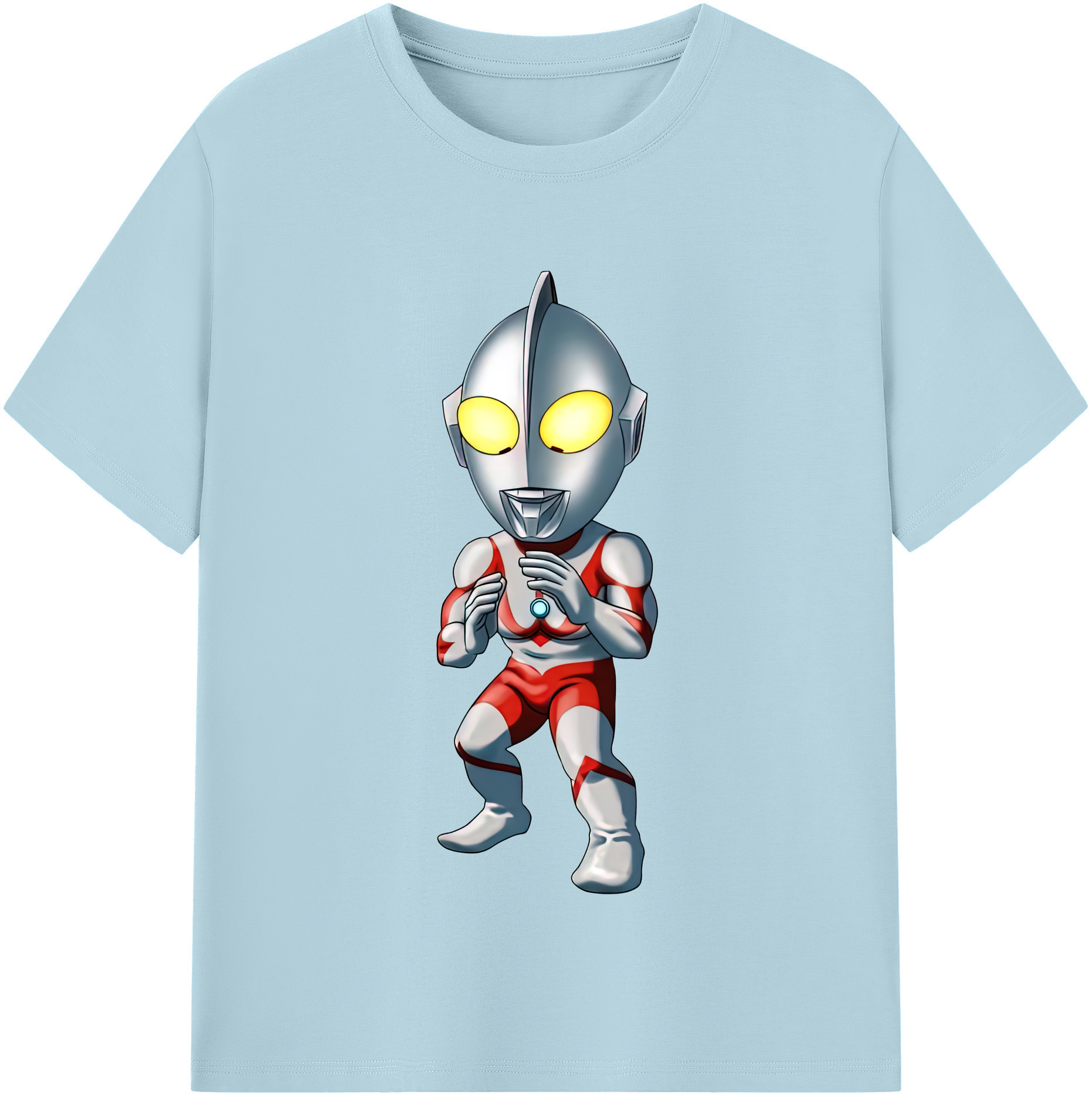（画像用） ウルトラマン Ultraman 綿100％半袖Tシャツ（フロントプリント）